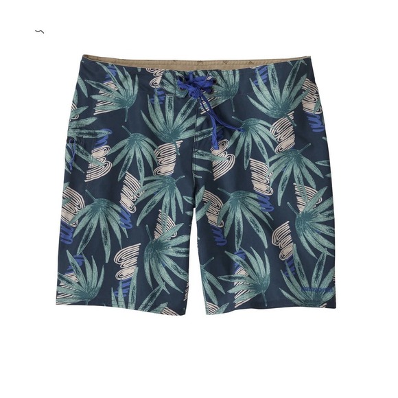 Patagonia Pants - Patagonia Stretch Planing 8" Women's Board Shorts‎ Swim Surf Beach Size 12 Blue